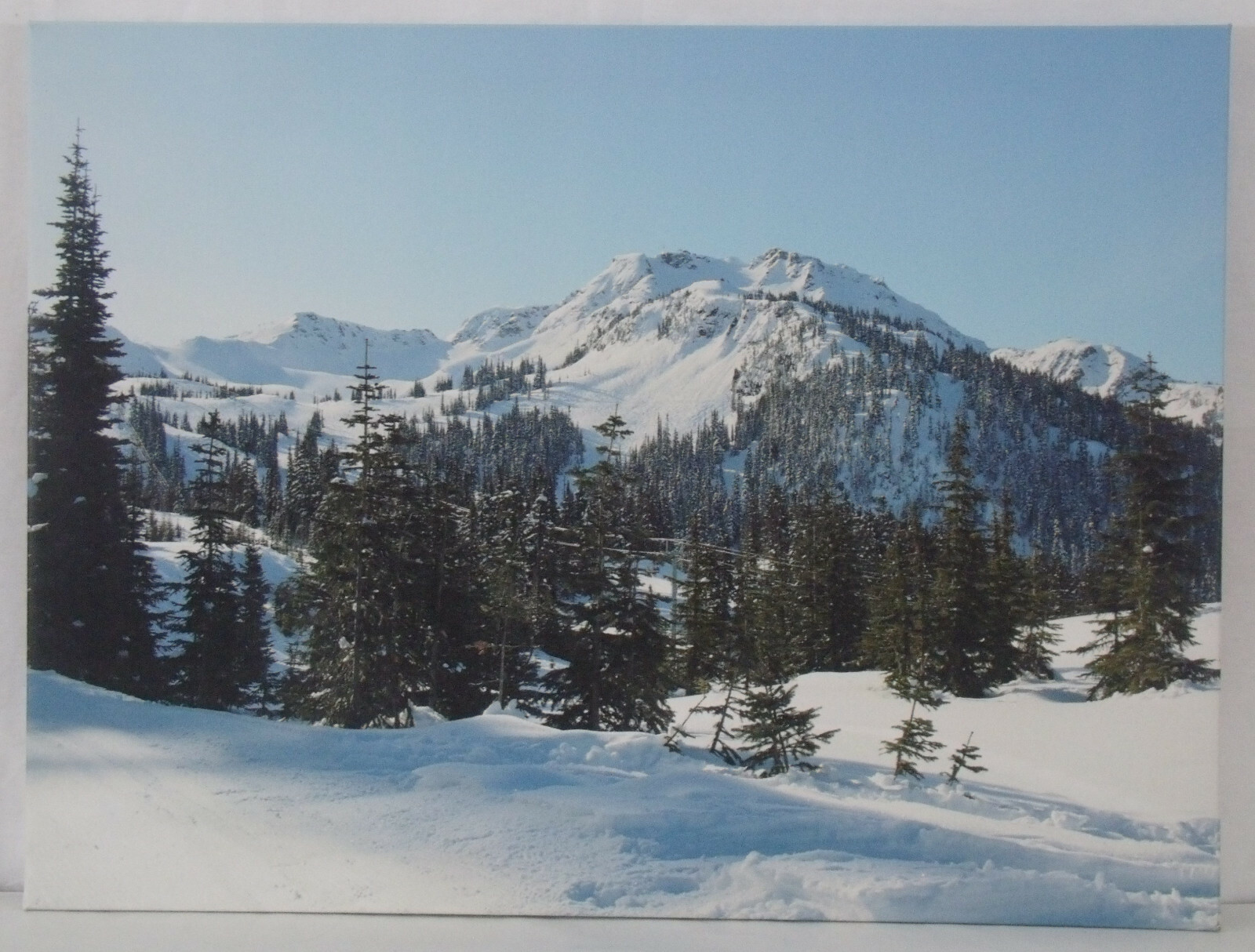 Whistler Blackcomb Photographic Print on Canvas 18″ x 24″ x .75″