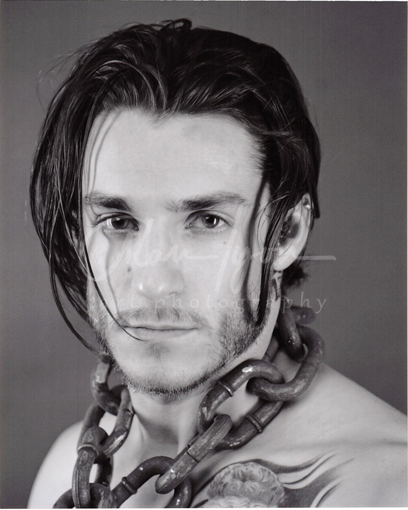 8×10 Alan Lyon Original Male Photo gay interest (16) Joey chain