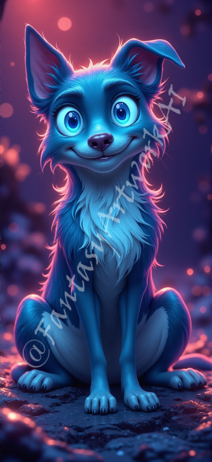 Nice Dog – Digital Image Picture Phone Background AI Art, 10 images – #10