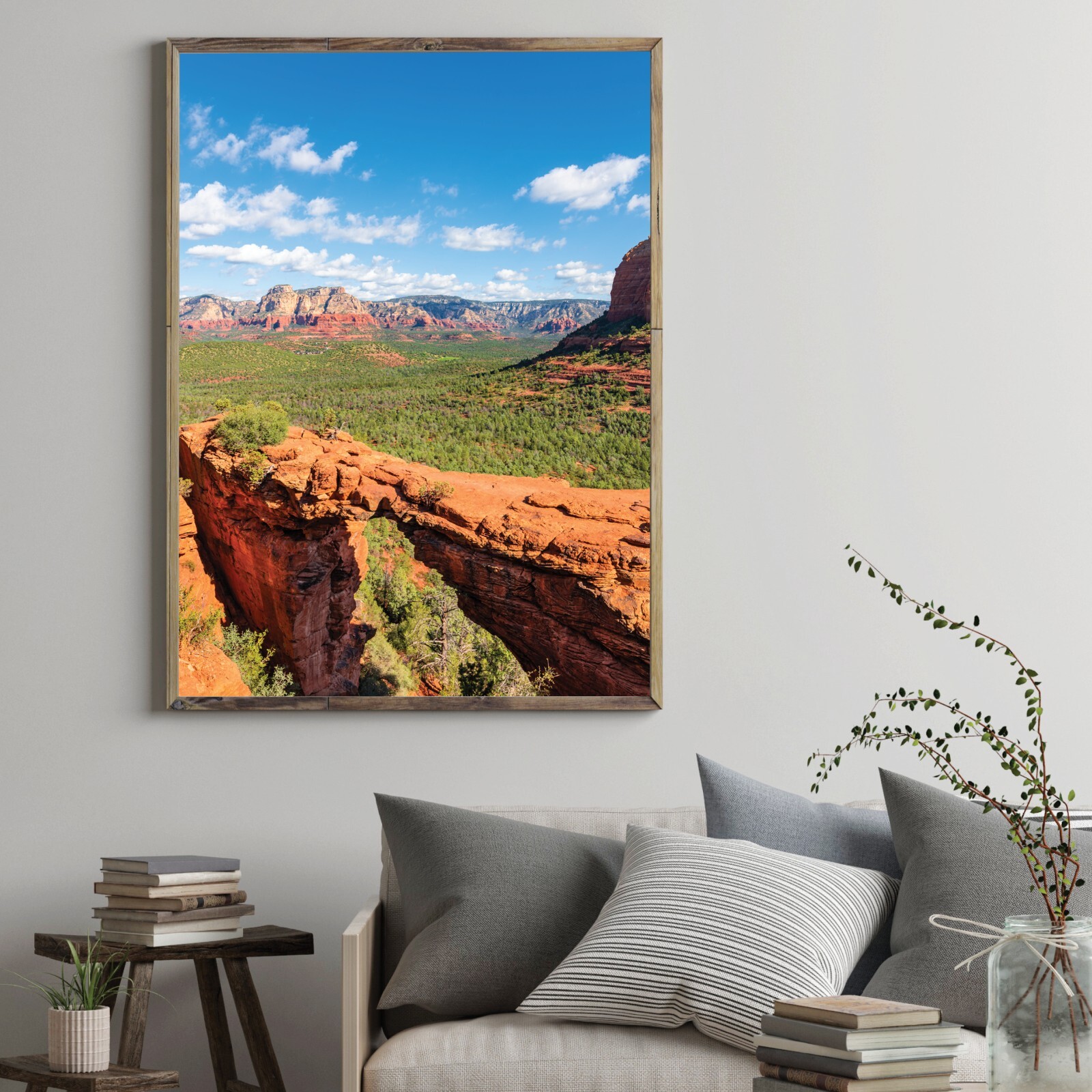 Devils Bridge Sedona Arizona Photography, Devils Bridge Print, Sedona Fine Art