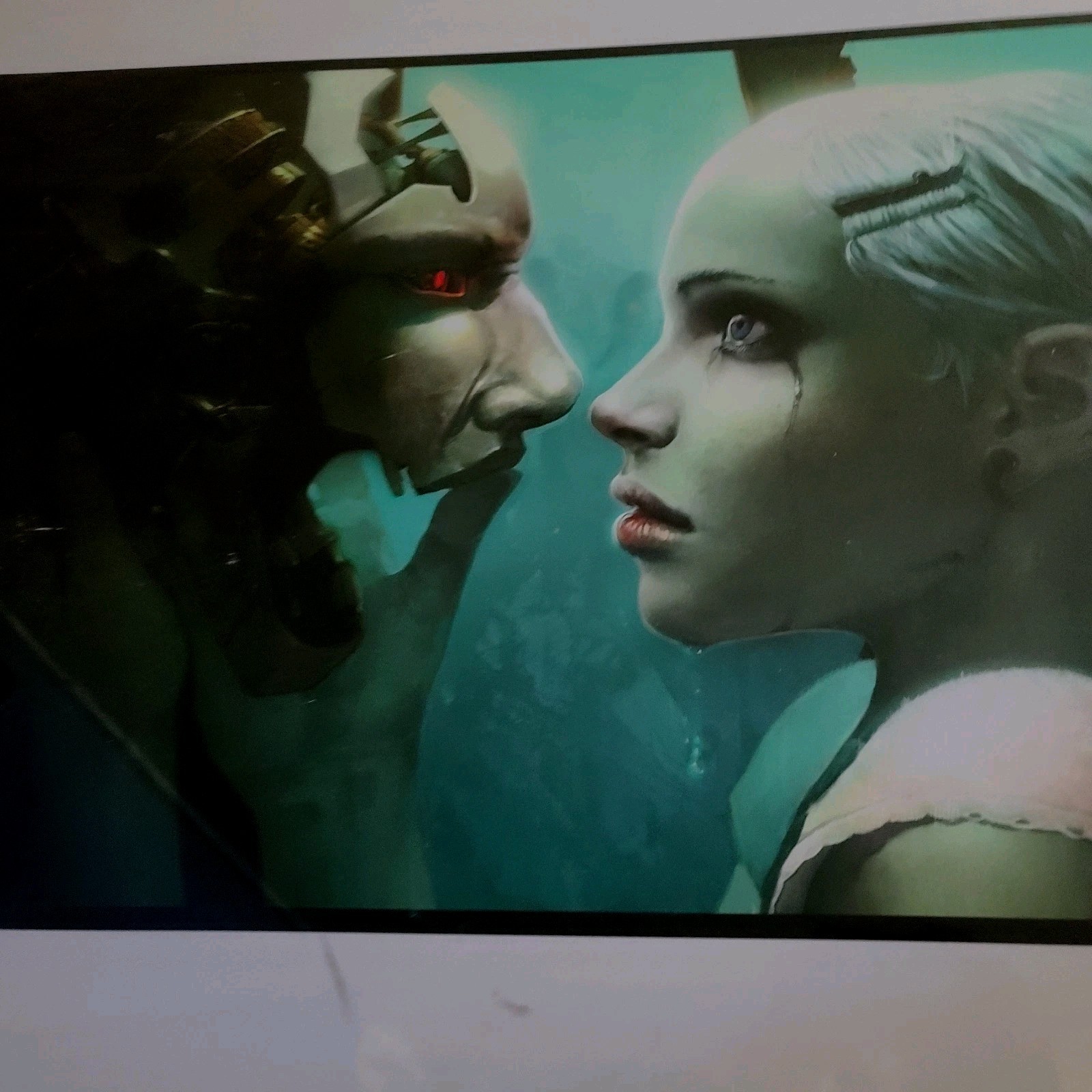 Digital Art Photo Master Artist Marc Brunet Sci-fi CYBER Futuristic Encounter