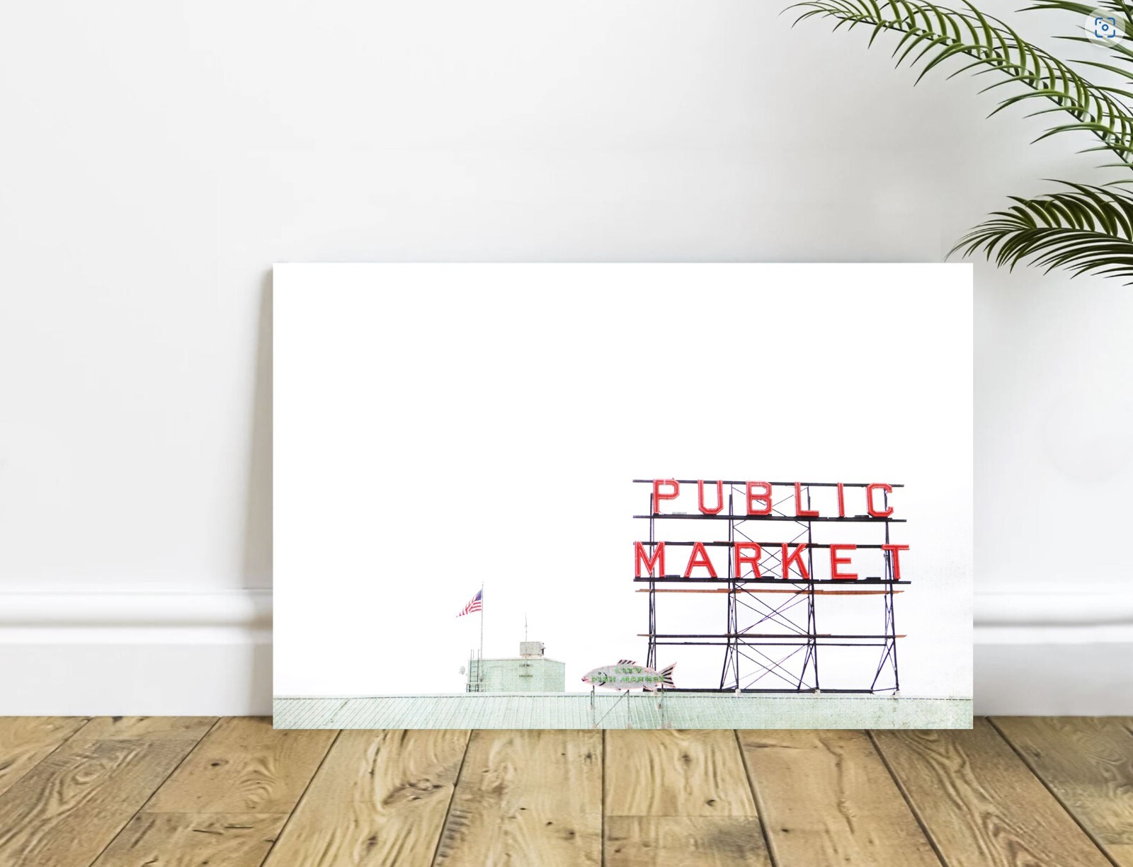 Seattle Washington – Public Fish Market Sign – Travel, Wall Art, Photography