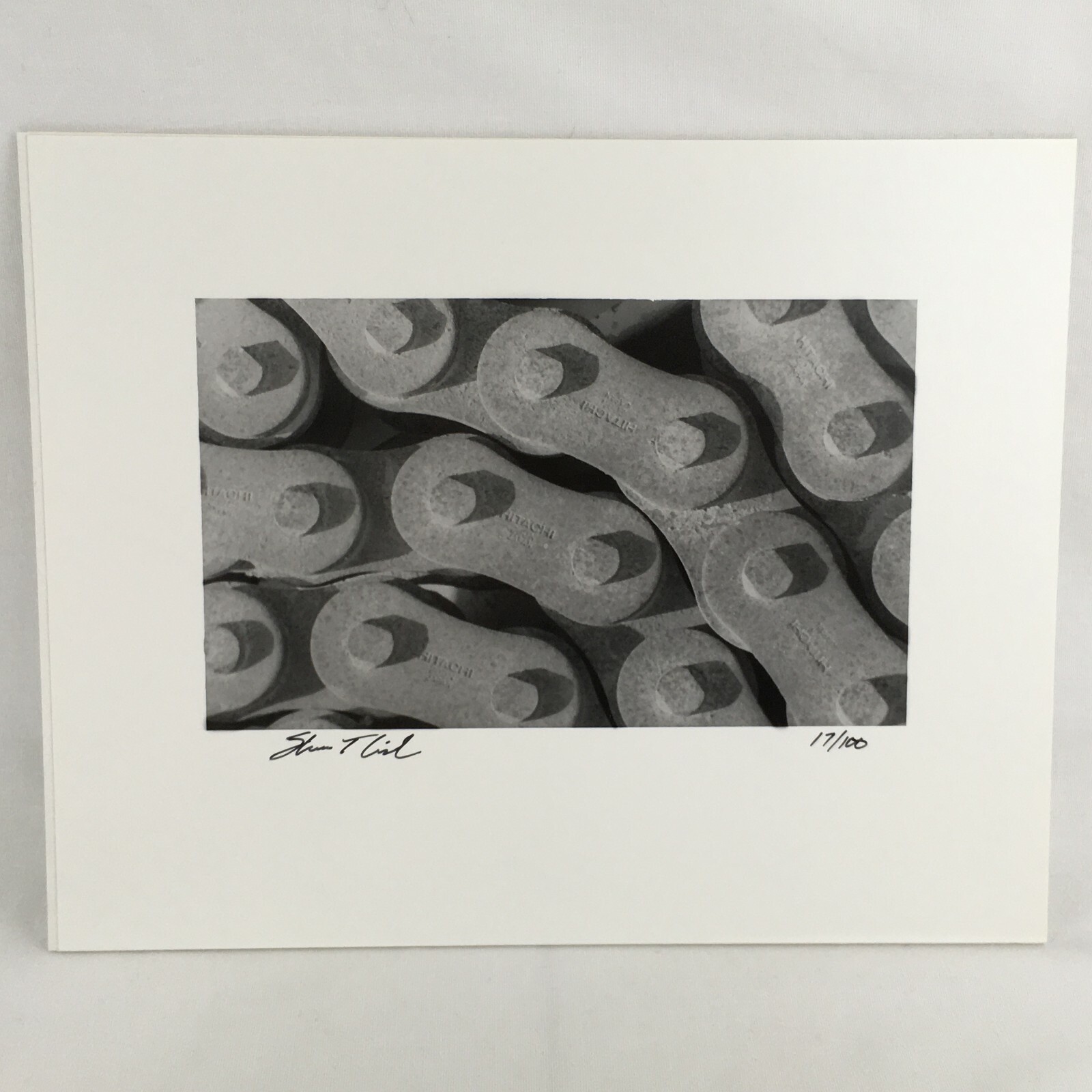 Black & White Photo Abstract Links Signed Numbered Traditional Art Photography