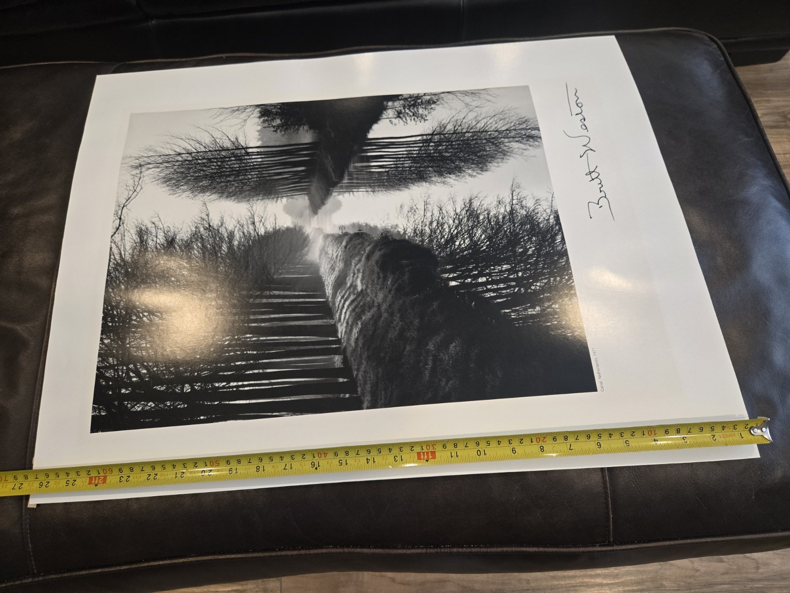 Brett Weston “Canal Netherlands 1971” Photography West Gallery Poster Print