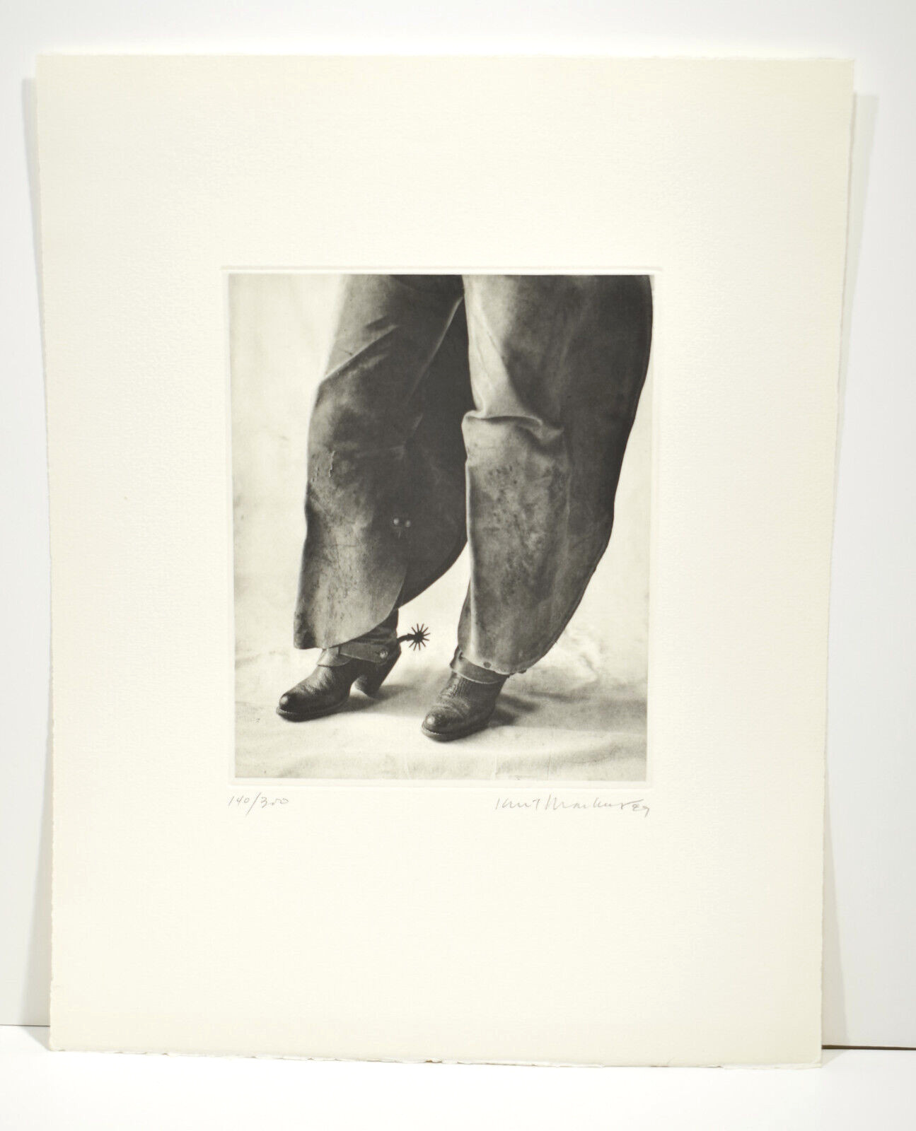 KURT MARKUS Batwings And Spur 1989 Photogravure Signed ltd 1/300