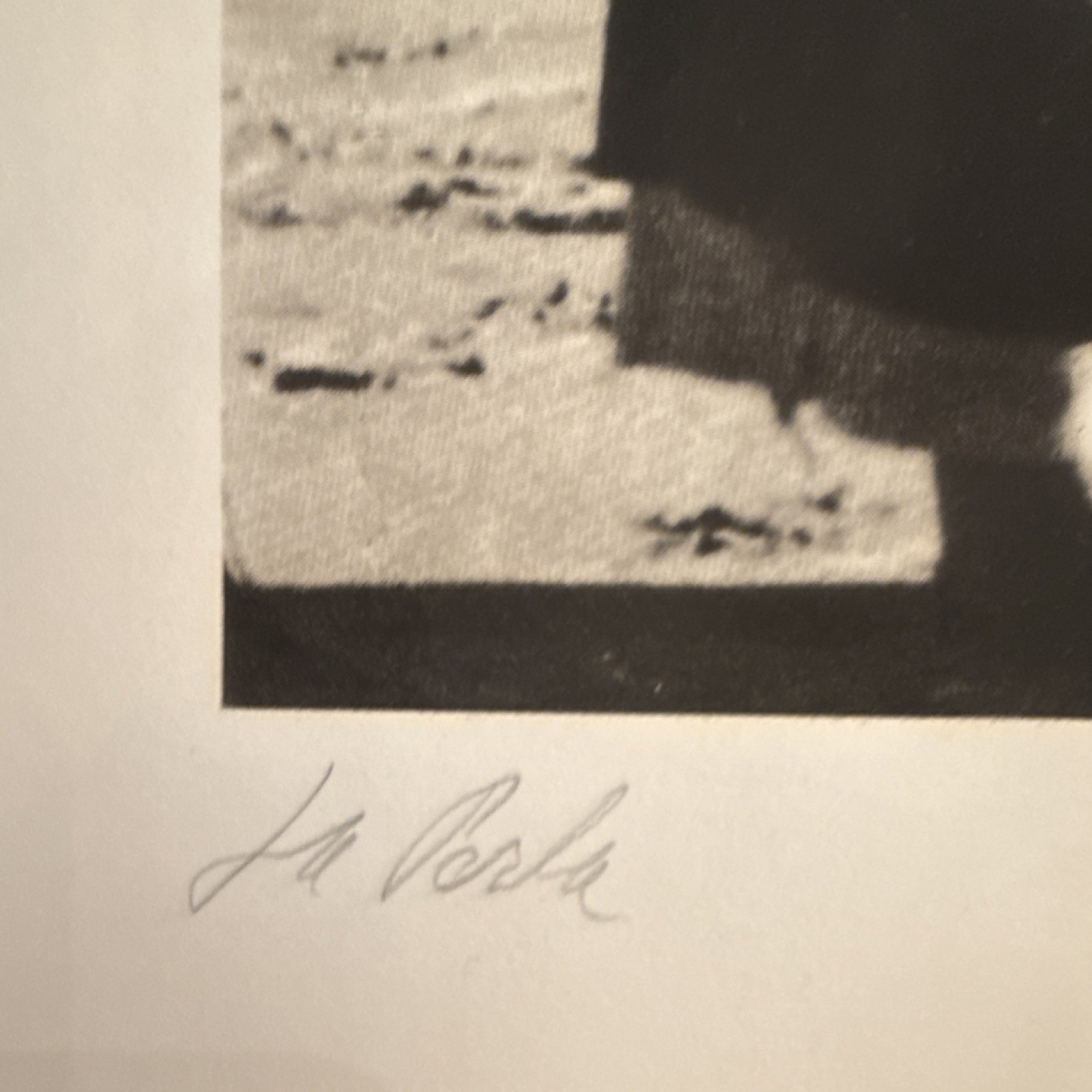 Gabriel Figueroa 1989 Signed Black & White Art Photograph Beach Figures Original