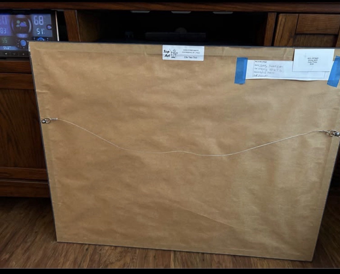 Jerry Jernigan strong spirts photography picture framed, and matted value $200
