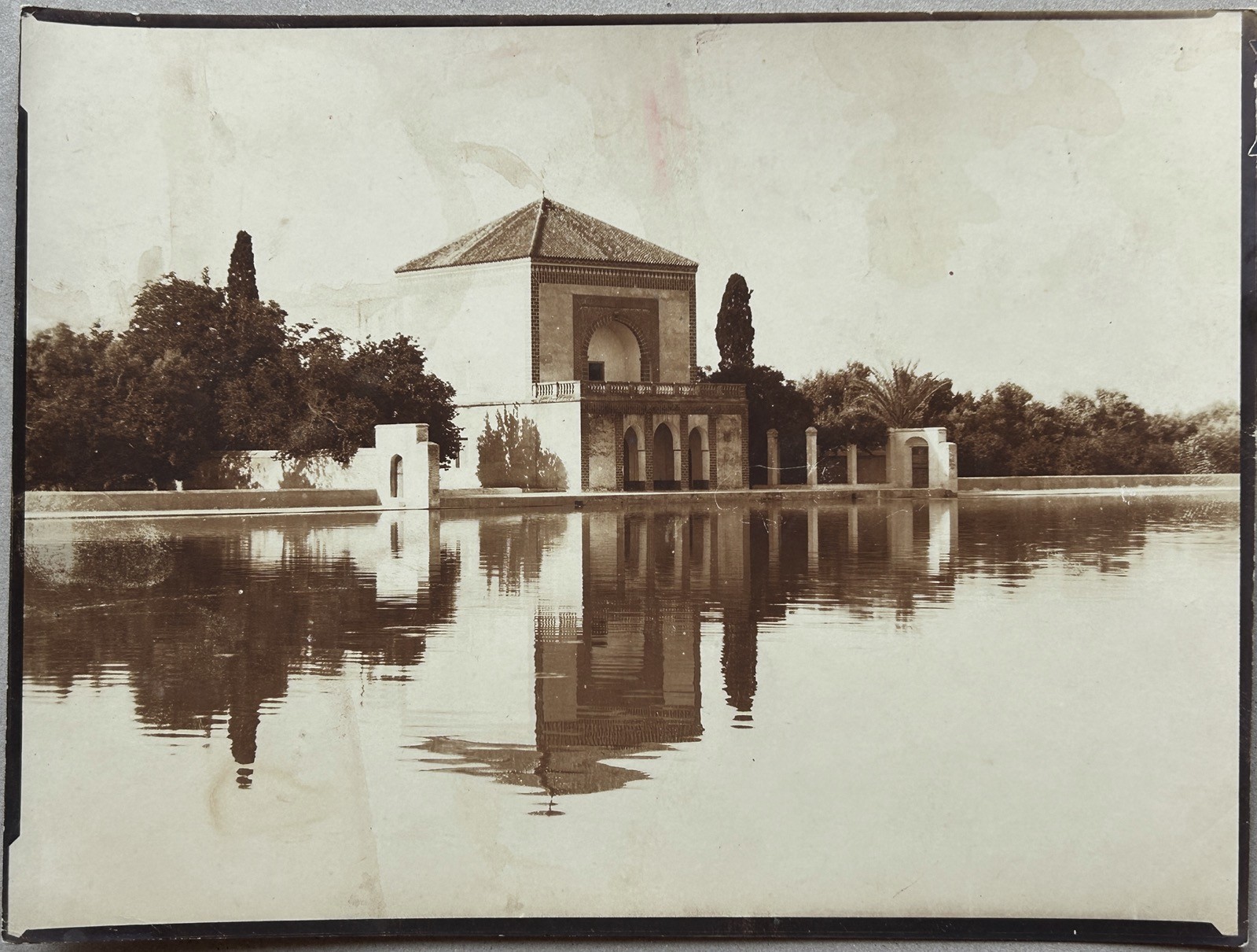 Maroc Artistic Photograph of Félix in Marrakech c1900 Vintage