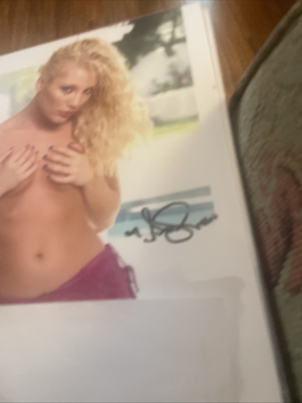 Aurora Snow Autographed 8×10 Photo Pornstar Adult Model COA