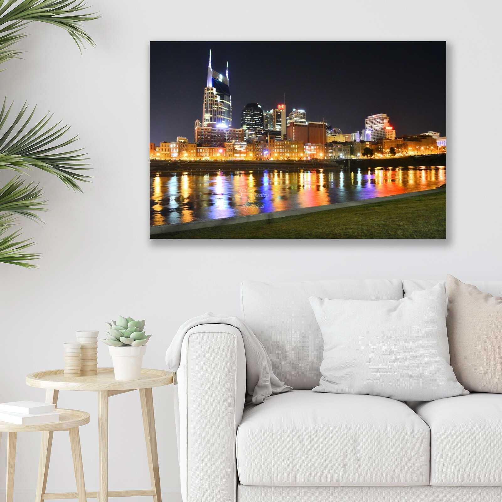 Nashville Skyline, Landscape, Cityscape – Fine Art Photo on Metal, Canvas, Paper