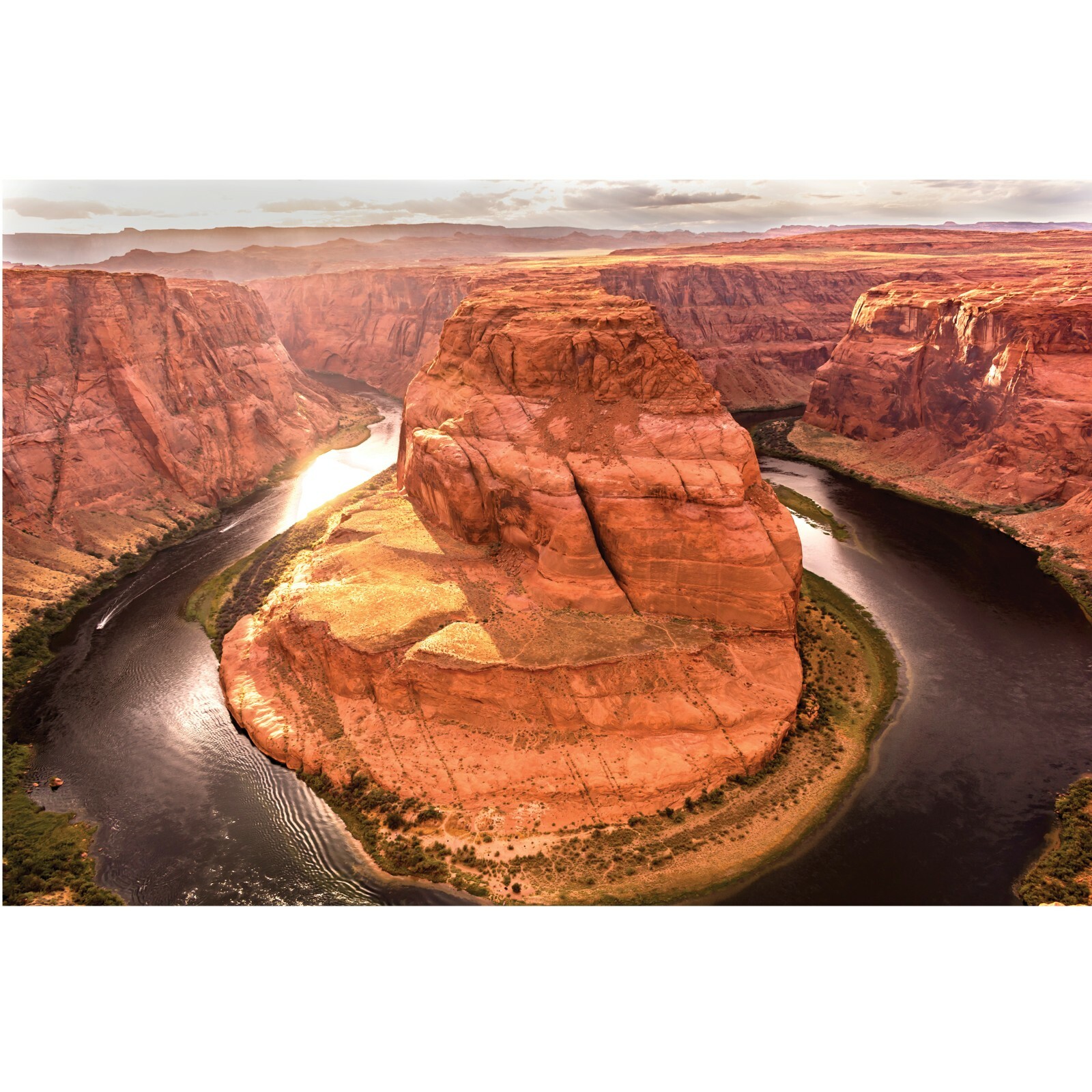 Horseshoe Bend Photography, Arizona Wall Art Decor, Sunset at Horseshoe Bend