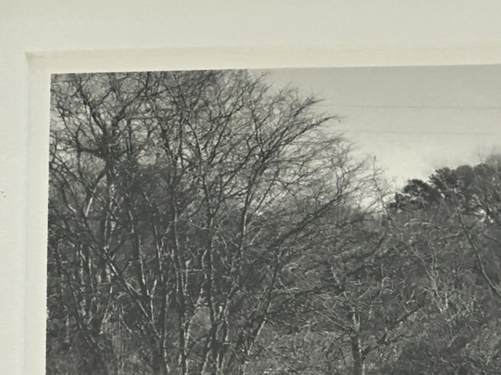 Framed Archival Pigment Photo Print of Farm Field