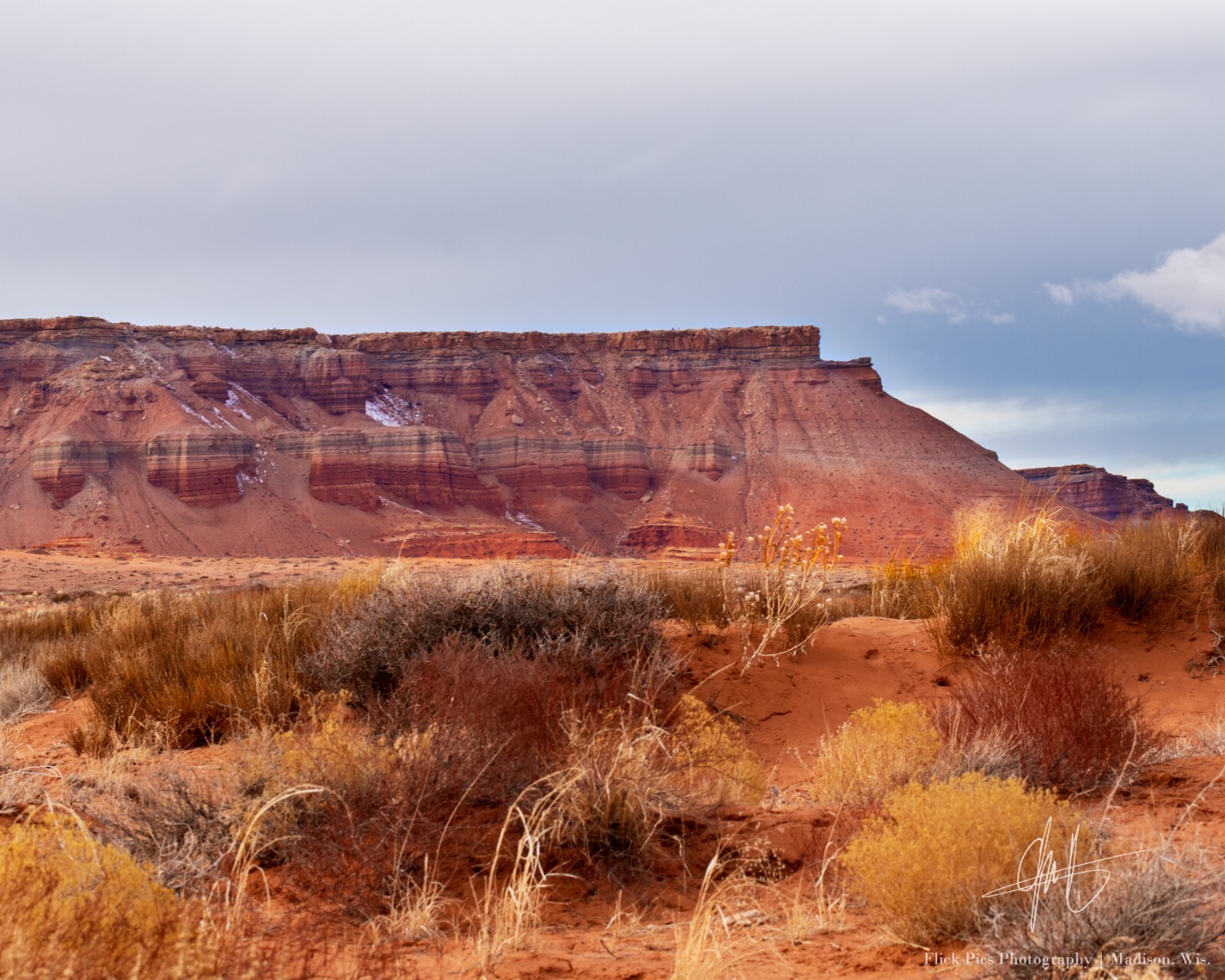 Utah Landscape Western USA Landscape 12×18 Archival Pigment Photo Print Poster