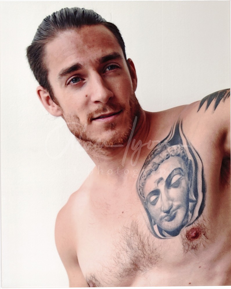 8×10 Alan Lyon Original Male Photo gay interest (16) Joey close up