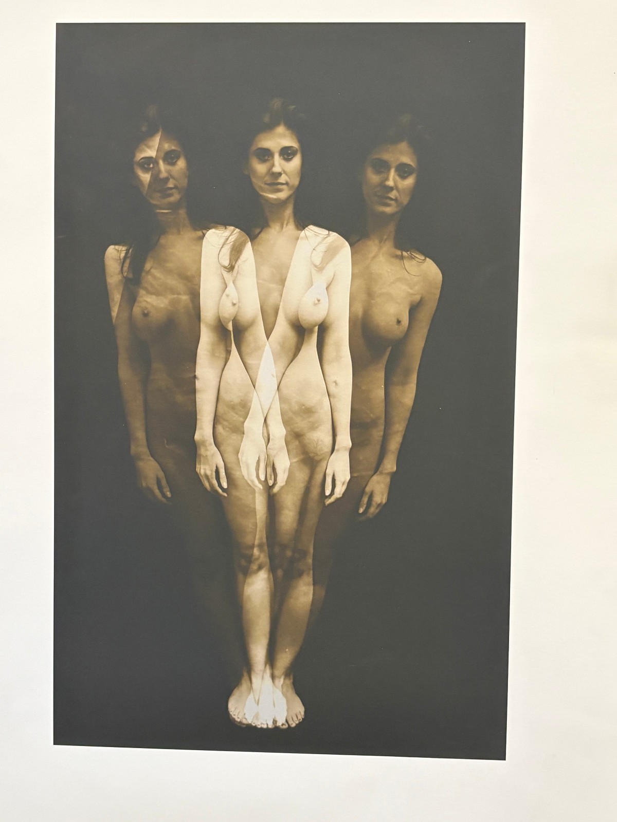 Three Woman Montage-Archival Digital Pigment Print Photograph-80s-Mark Bugzester