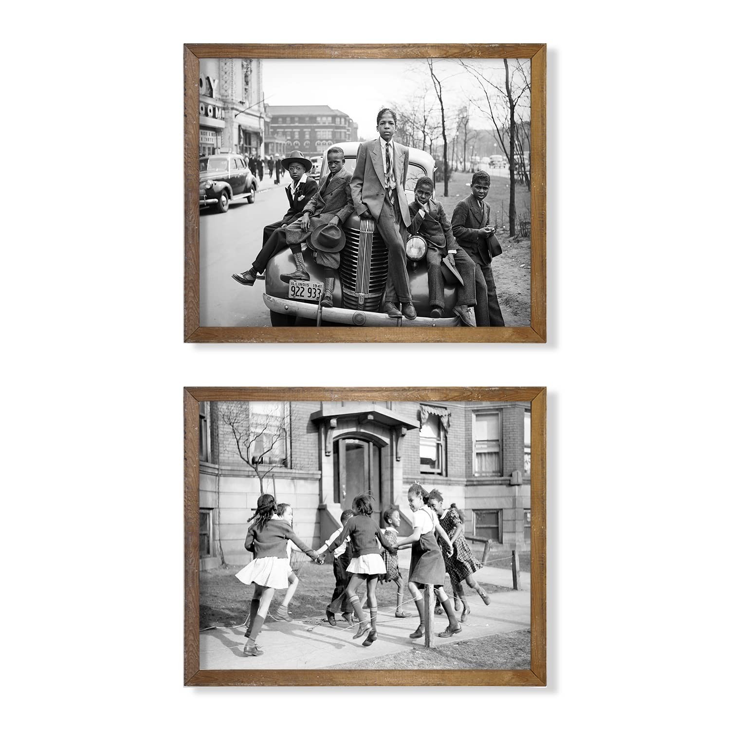 Vintage African American Photo Wall Art – Gifts for Black History Month, MLK …