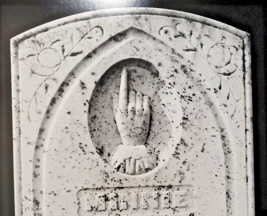 Robert K Byers (1918 – 2021) Signed 1984 Church Gravestone Tomales CA Photograph