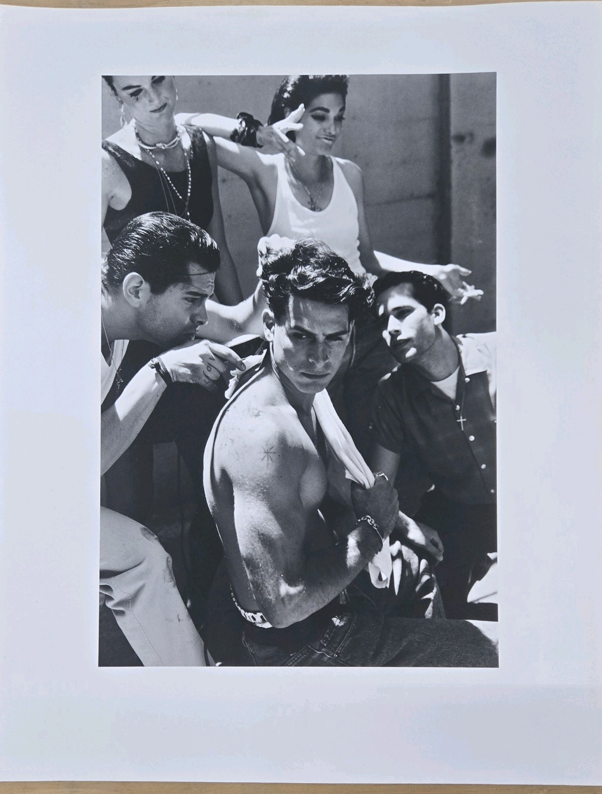 EUGENE PINKOWSKI Original Signed PHOTO Gang L.A. Gelatin Silver SIGNED 14″ x 11″