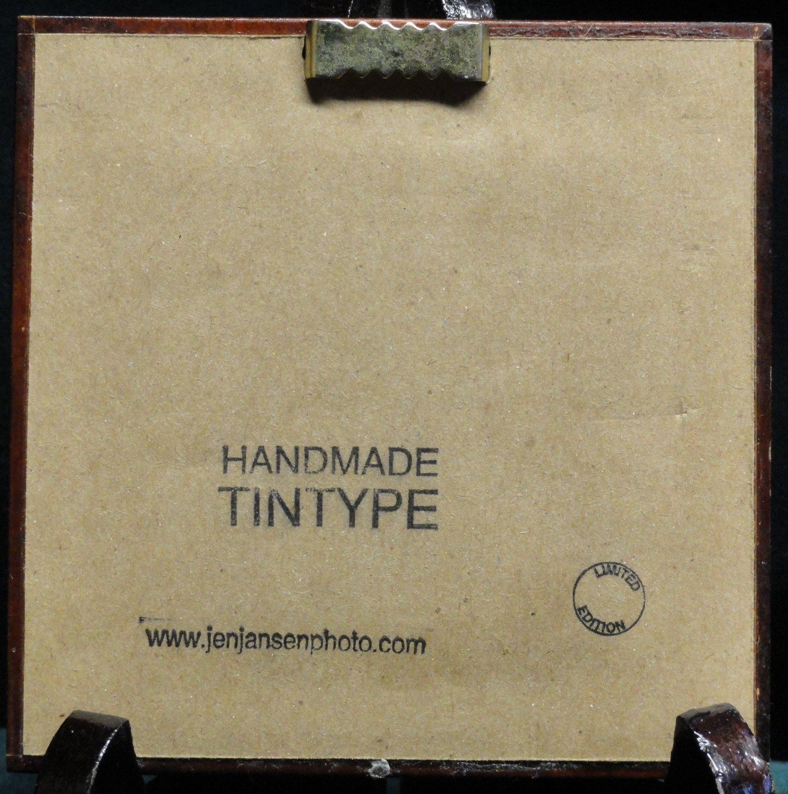 Amusing Original JEN JANSEN Framed Modern Limited Edition TINTYPE Photograph