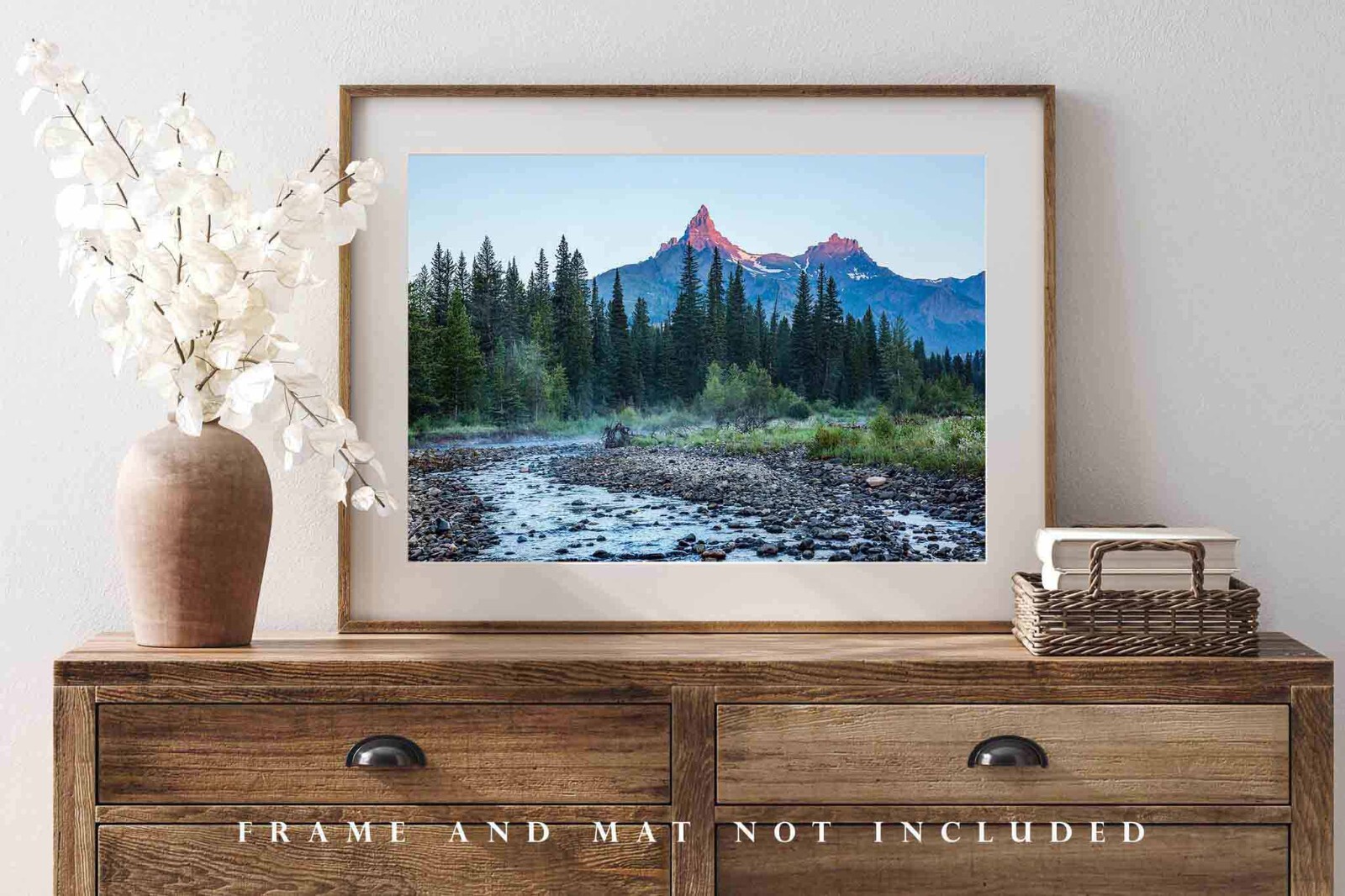 Pilot Peak Beartooth Mountains Wyoming Montana Landscape Photography Print