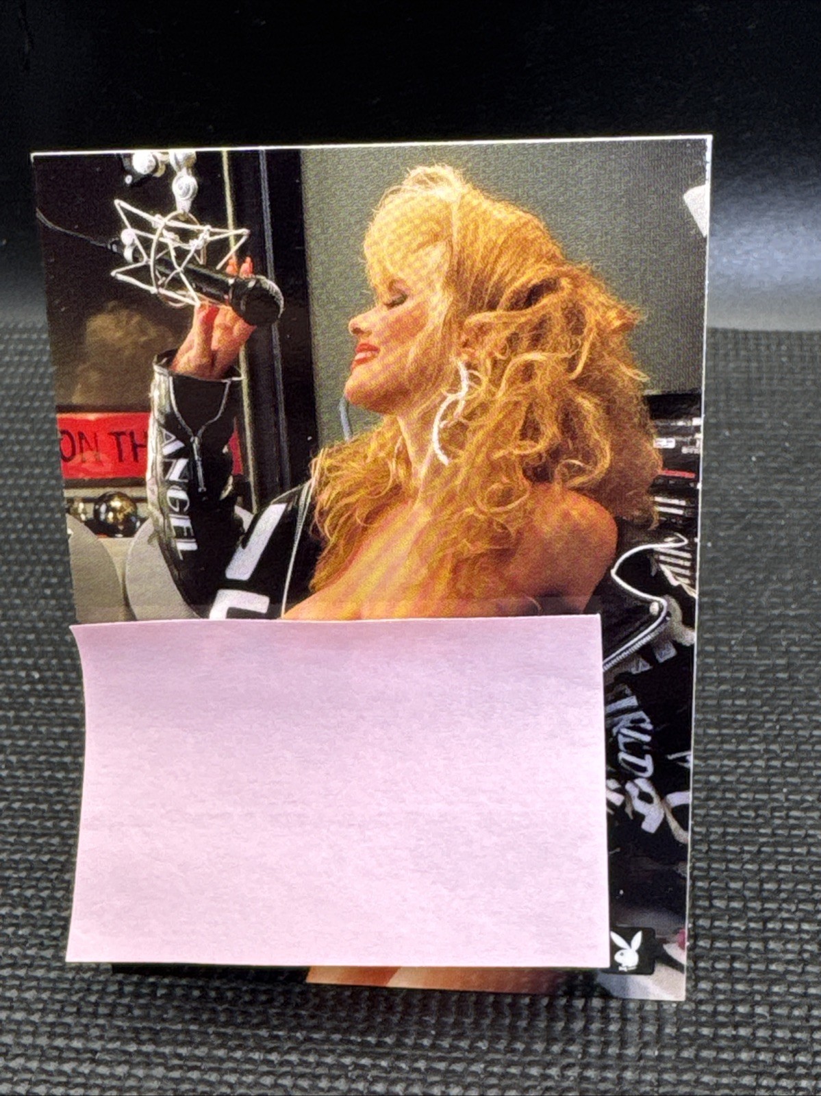Rhonda Shear Autographed 1997 Celebrity Playboy Card #3RS 1993 Playmate #5/100