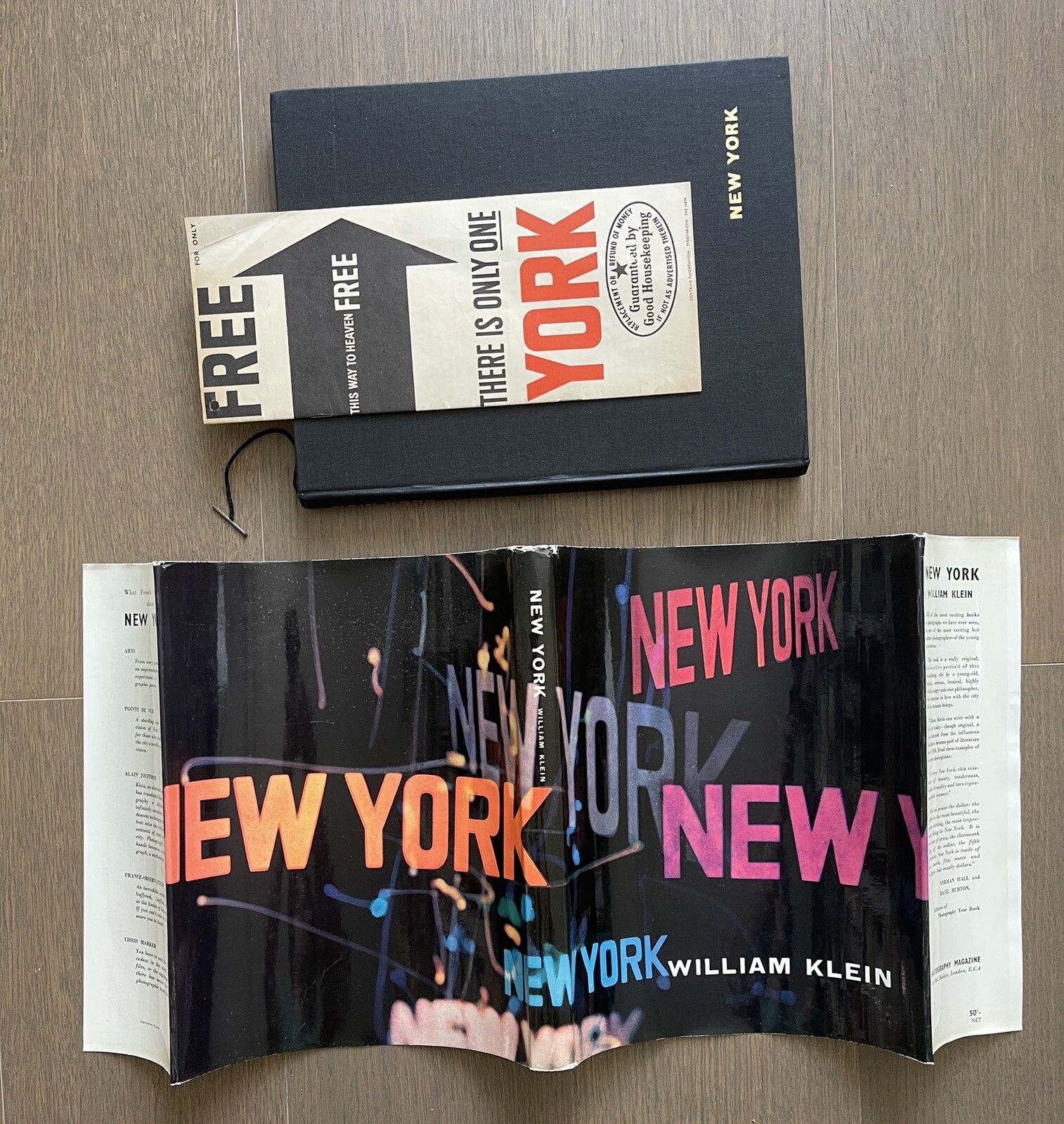 🎈Mega RARE! William Klein – NEW YORK 1956, 1ST EDITION, LikeNEW! Unique! Daido