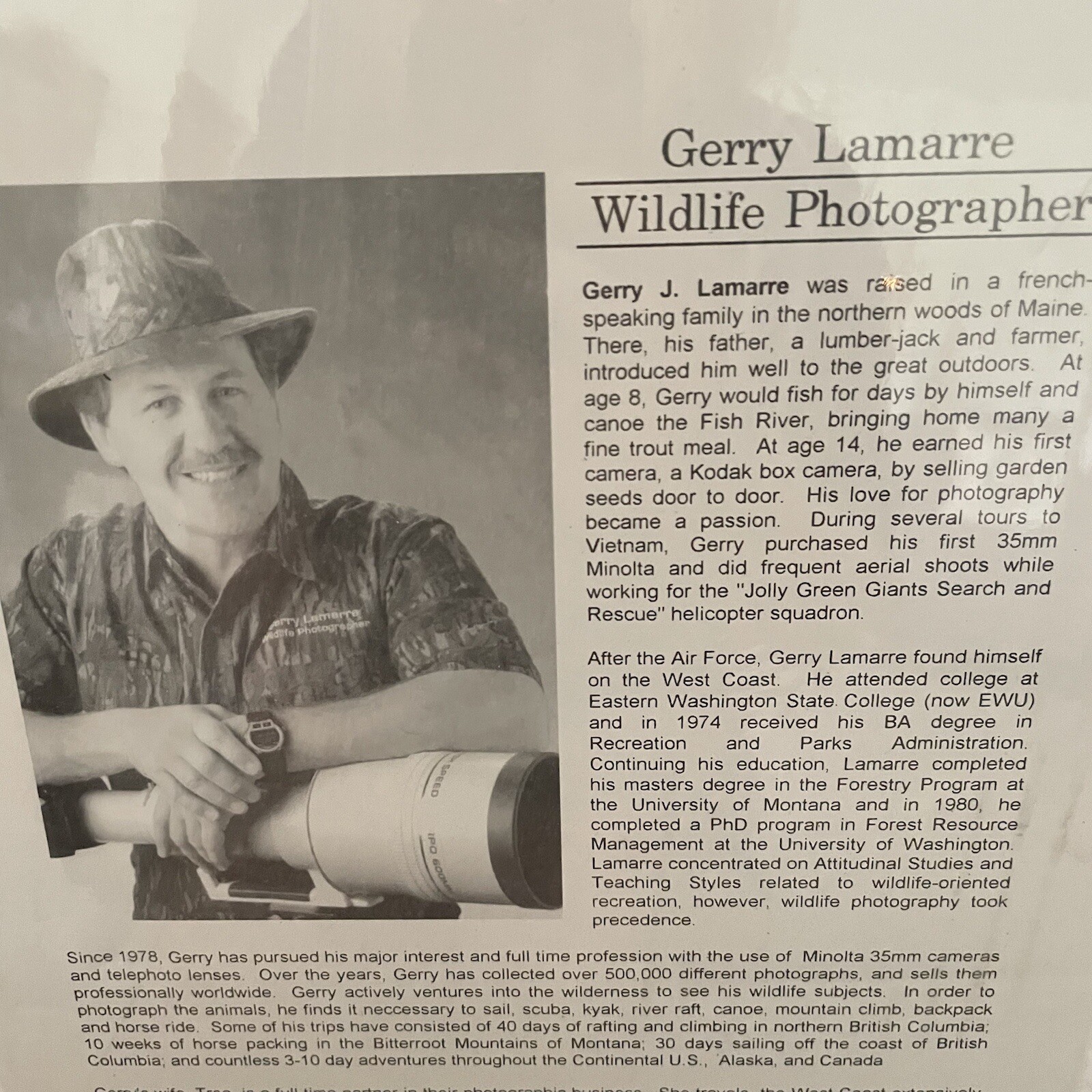 Gerry Lamarre Wildlife Photographer Print Black Lab Hunting Rifle Pheasant Snow