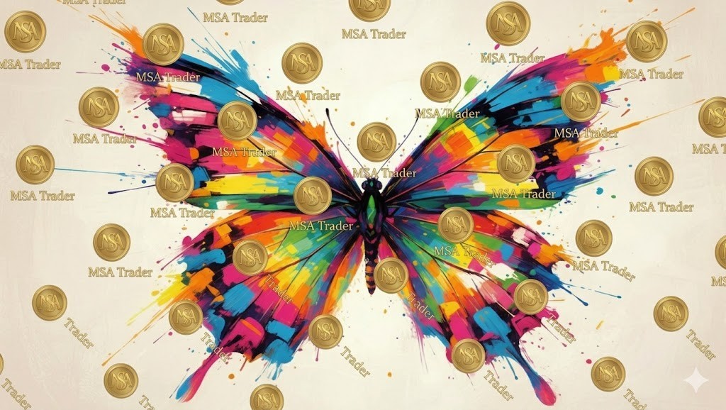 BUTTERFLY 🦋 picture image digital virtual card #AI001T0 background wallpaper