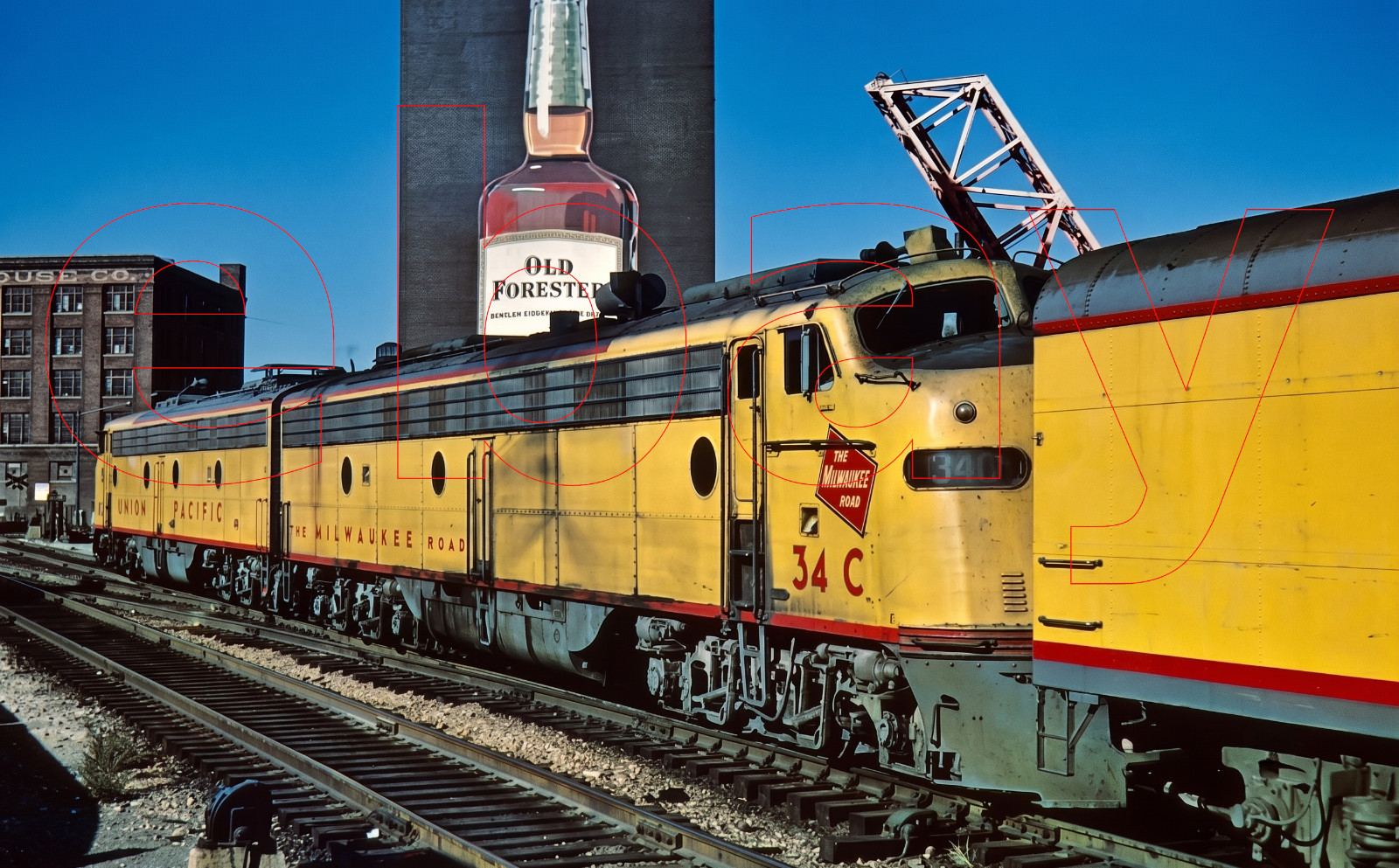 Photo Art Print of the combined City of Denver-City of Portland at Chicago 1967