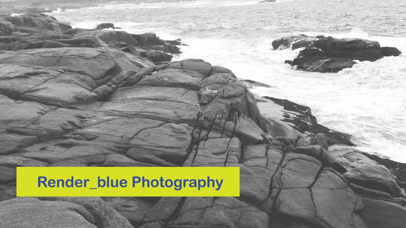 DESKTOP BACKGROUND PICTURE BLACK AND WHITE WAVES CRASHING ON ROCKS IN CANADA