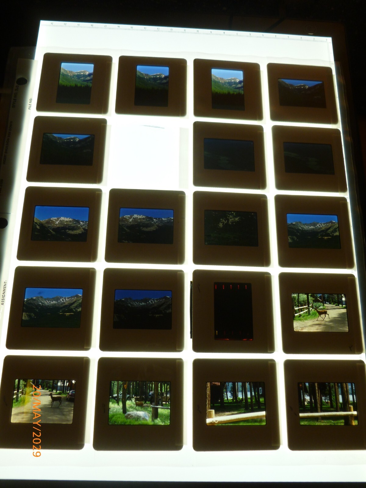 200pc Family & Professional 1990s Photo Slides Mountains Colorado Fireworks