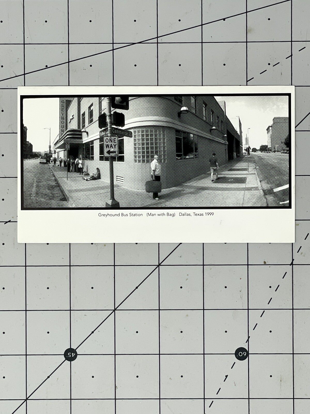 Paul Greenberg (1935-2022) Art Show Announcement Card 2001 – Panoramas