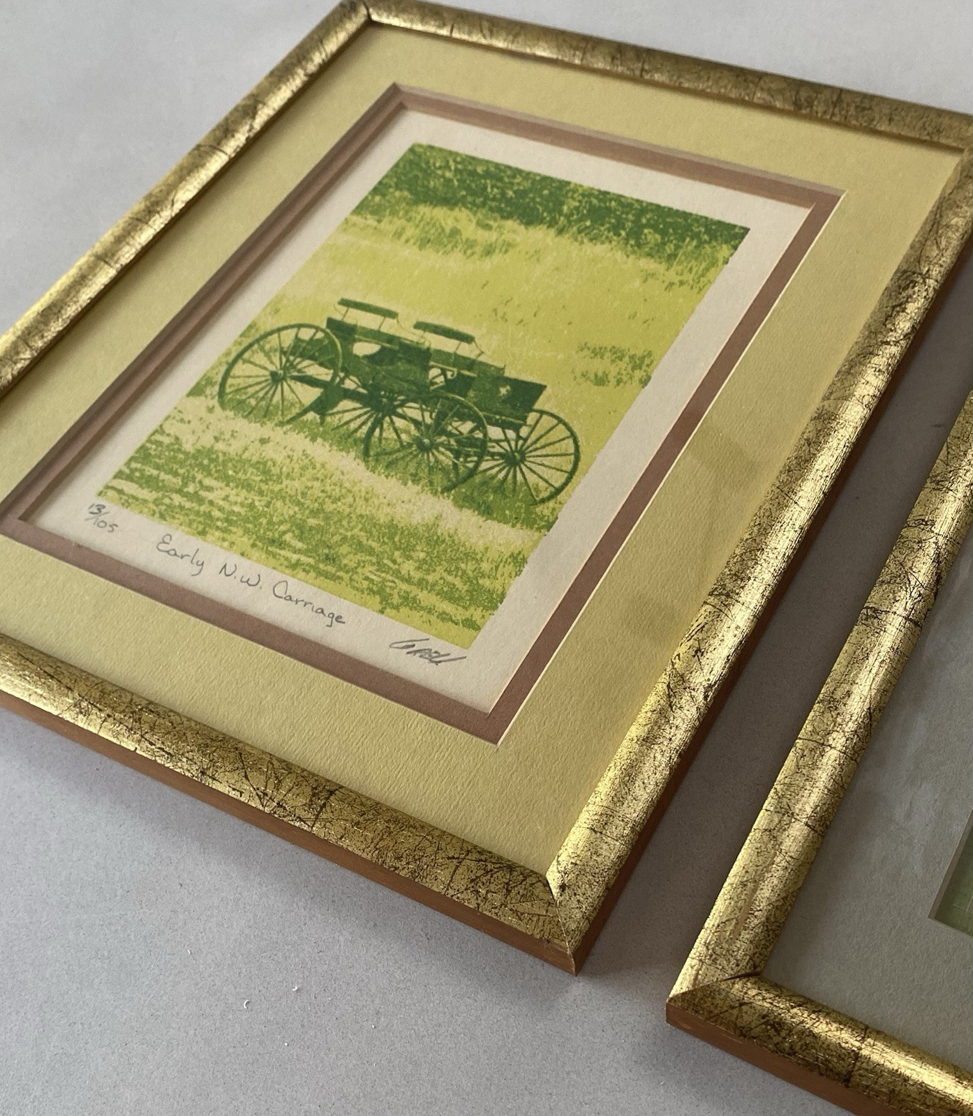 Limited Edition Vintage Monochromatic Stylized Photo Screenprints 22cm x 27cm