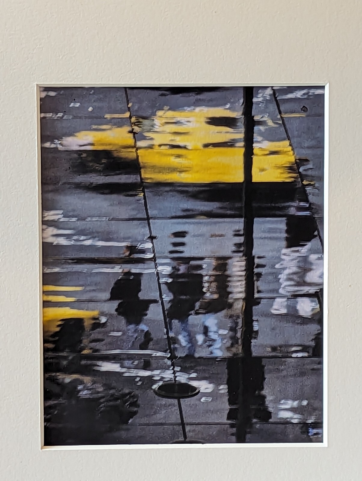 Vintage Original Art Photography “Crossing 56th At Madison” 5×7 In 11×14 Mat