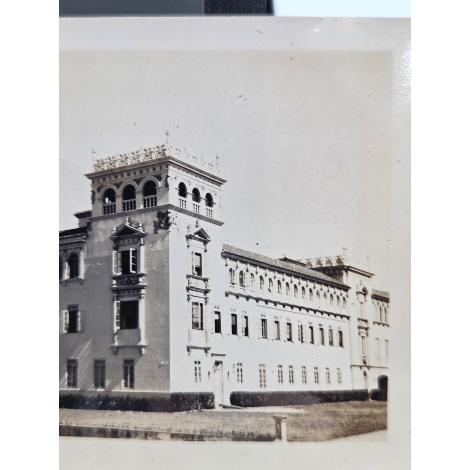 c1930s School of Tropical Medicine San Juan PR Silver Gelatin Photo