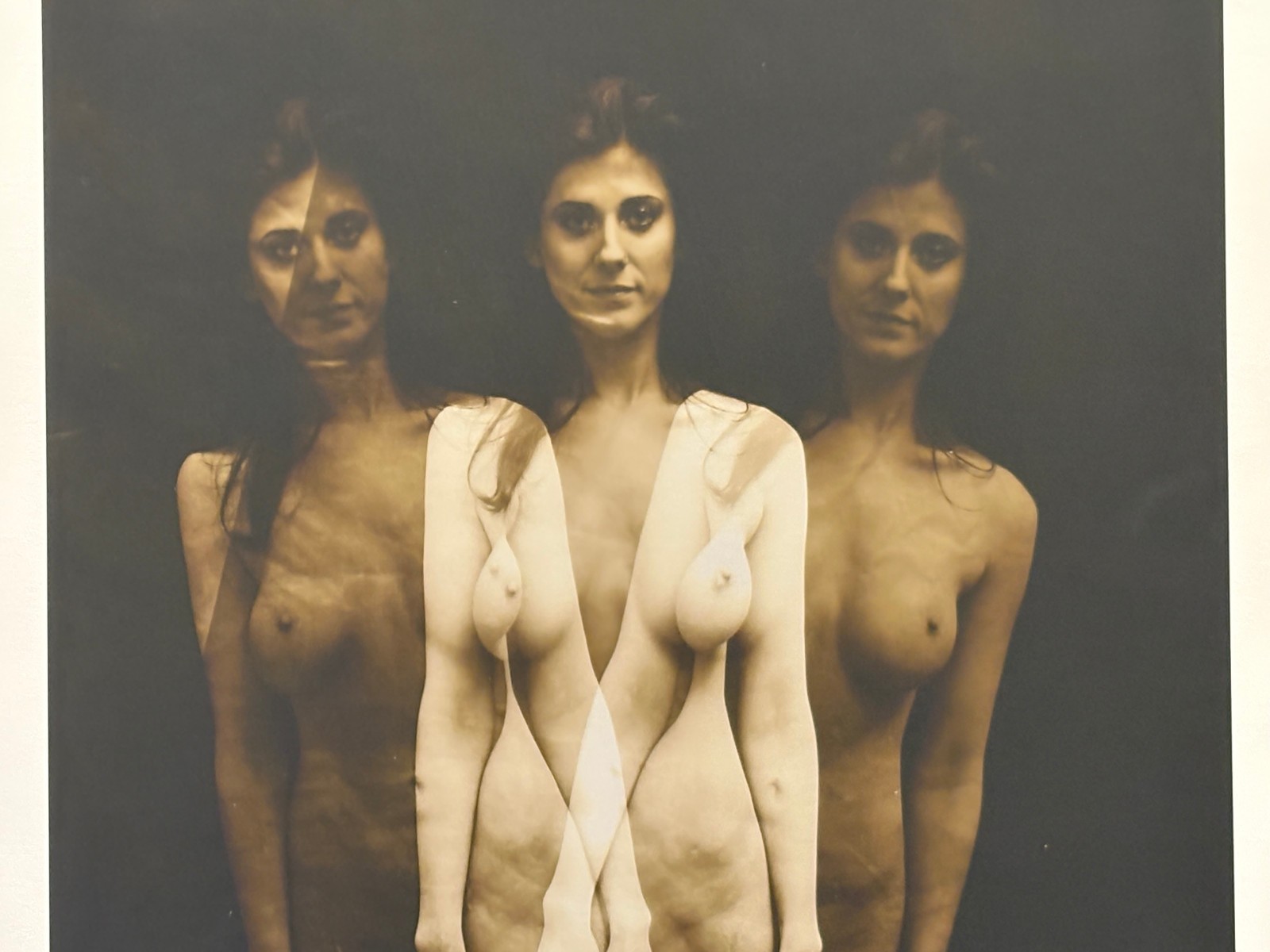 Three Woman Montage-Archival Digital Pigment Print Photograph-80s-Mark Bugzester