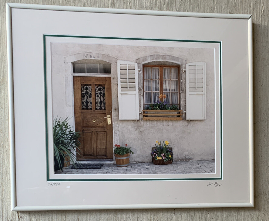 DENNIS BARLOGA LISTED ARTIST Photograph LANDSCAPE Gruyeres, Switzerland Signed