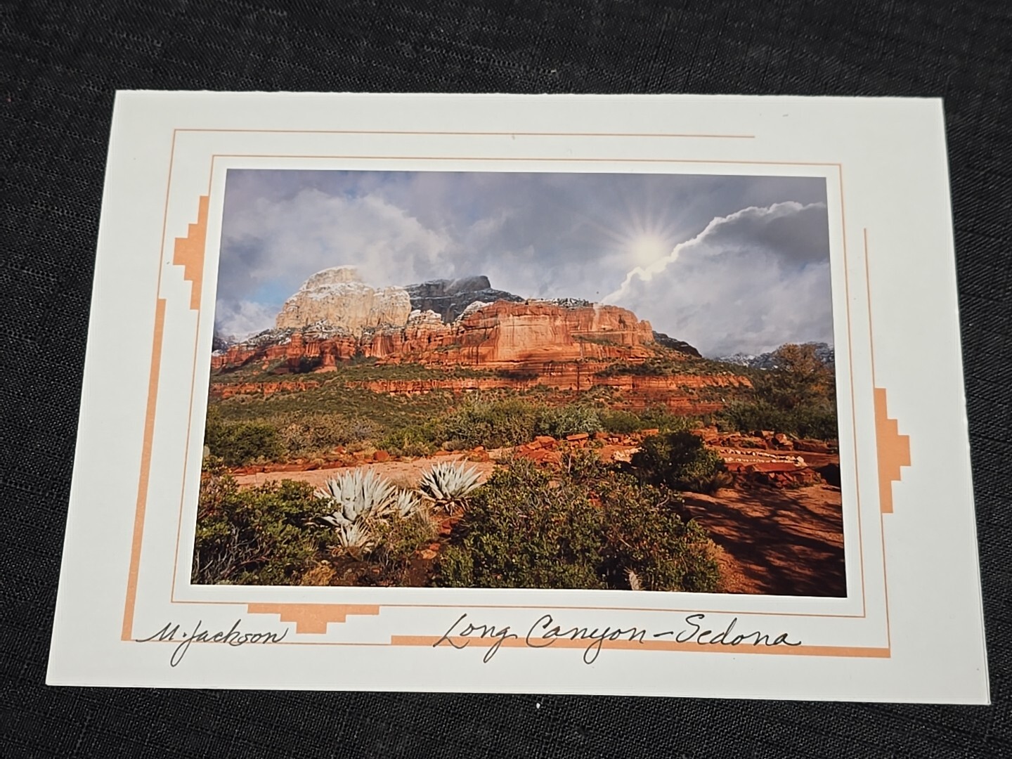 7 Margaret L Jackson Signed Original Sedona AZ Photo Lot Bell Cathedral Red Rock
