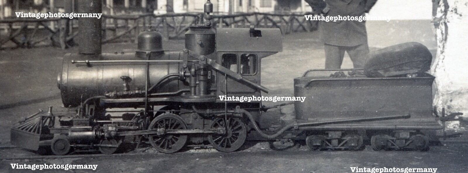 D369 Foto 20er Jahre Lokomotive Schmalspur Lok Eisenbahn Dampflok Zug Tender