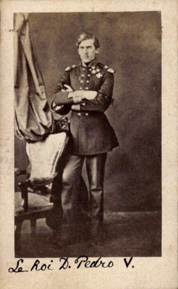 CdV Don Pedro V, King Peter V of Portugal, Portrait – 11080402