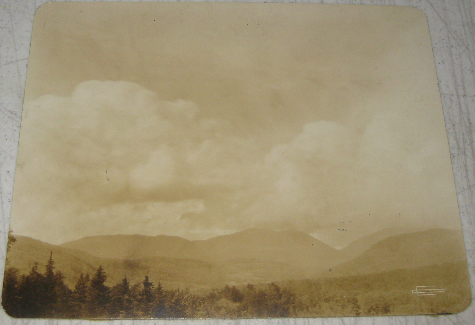 ANTIQUE *CLIFTON CHURCH* VIEW FROM EAGLE MOUNTAIN HOUSE WHITE MOUNTAINS NH PHOTO