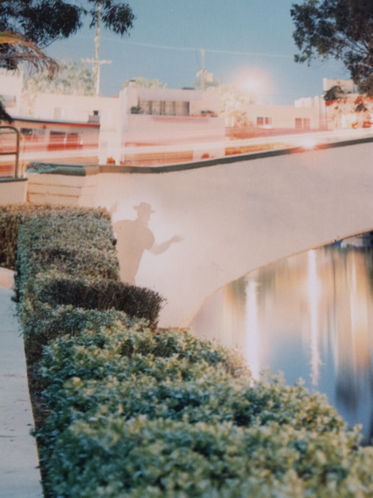 Robert Sheer Spirit Gondoliers At The Venice Canals CA Single Exposure Photo #’d