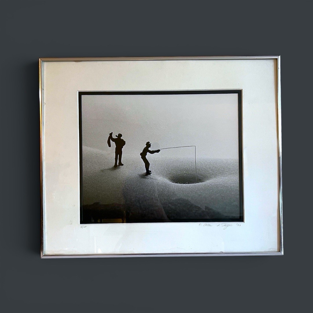 Allan I Teger Signed Framed Photograph Bodyscapes 3/250 1983 Surreal Art 20×16