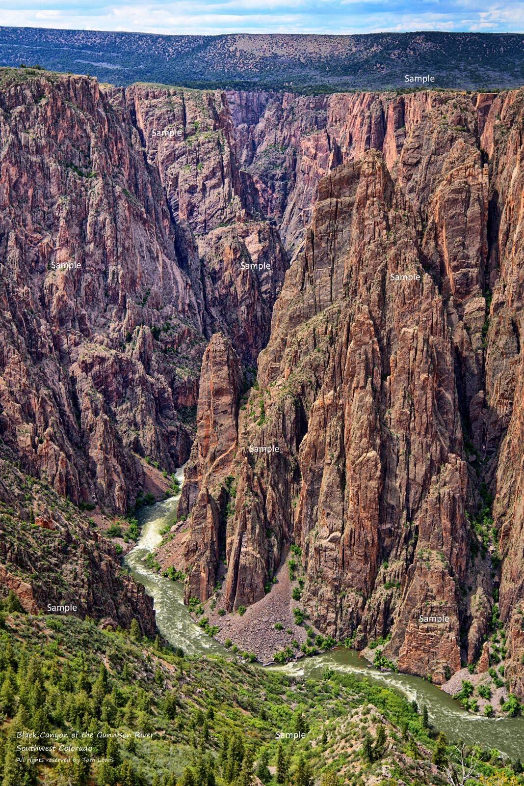 Gunnison River Black Canyon National Park #6 Colorado Photo Poster Print GR03