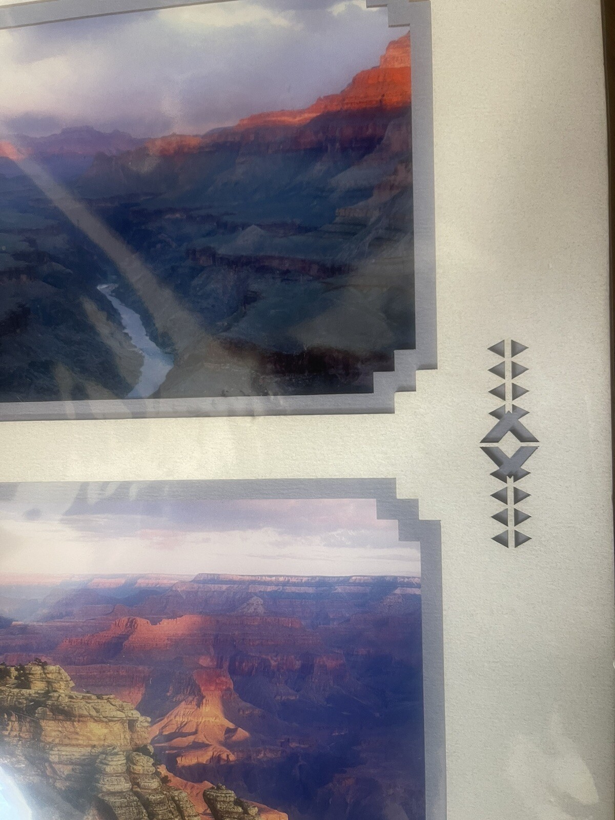 JAMES THOMSON Photography ~ Grand Canyon Desert Arizona ~ 2 Photo Matted 11×14