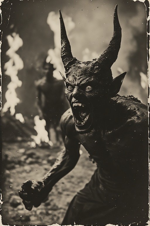 5 ~ 4X6 Glossy 666 Fine Art ‘ SATAN / HELL ‘ Photo FANTASY Set ! 2013598393
