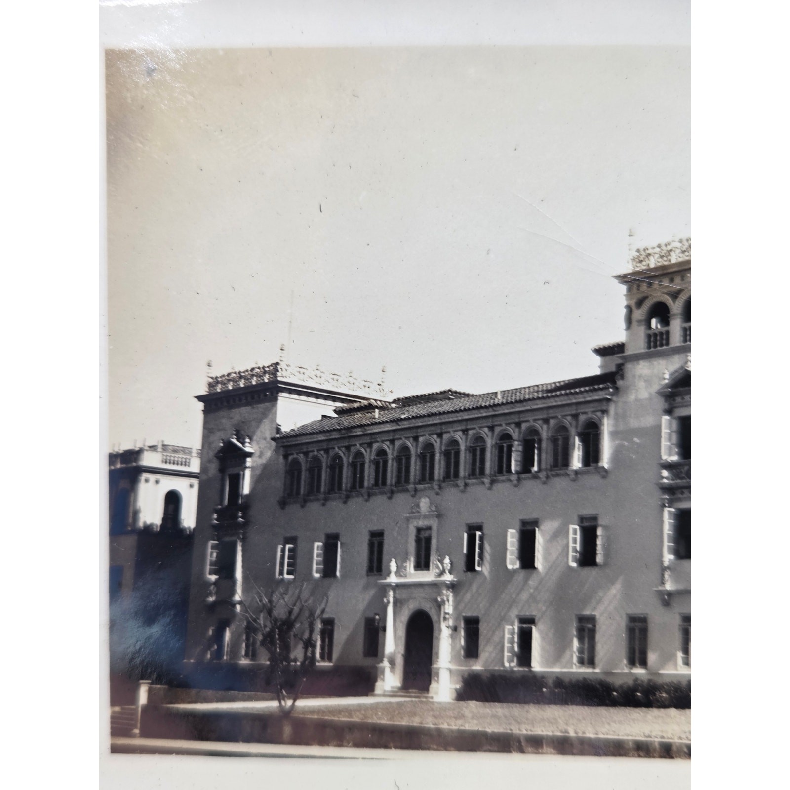 c1930s School of Tropical Medicine San Juan PR Silver Gelatin Photo
