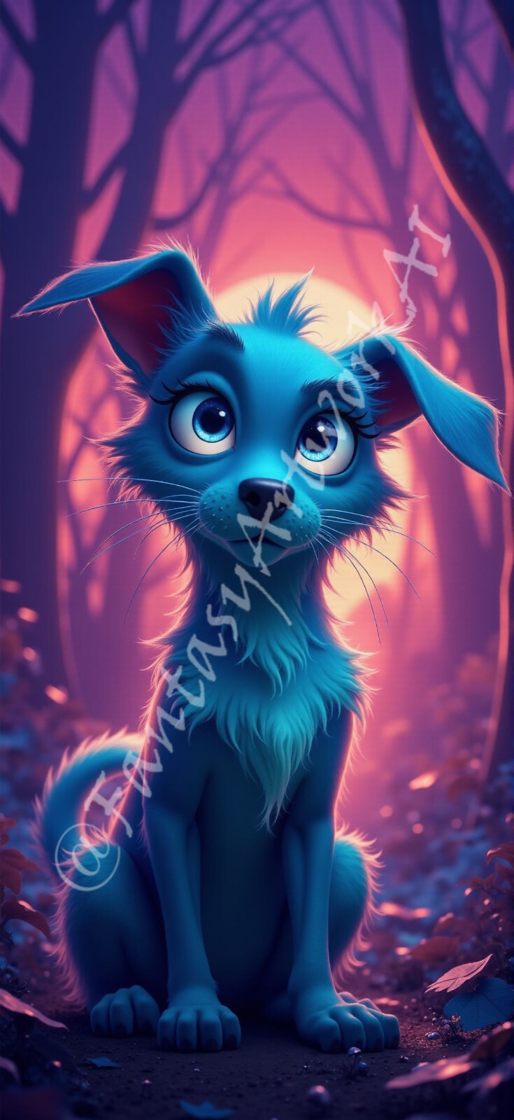 Nice Dog – Digital Image Picture Phone Background AI Art, 10 images – #10