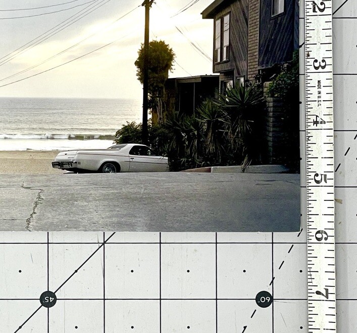 Adam Bartos (b. 1953) Art Announcement Card 2007 – Los Angeles – Manhattan Beach