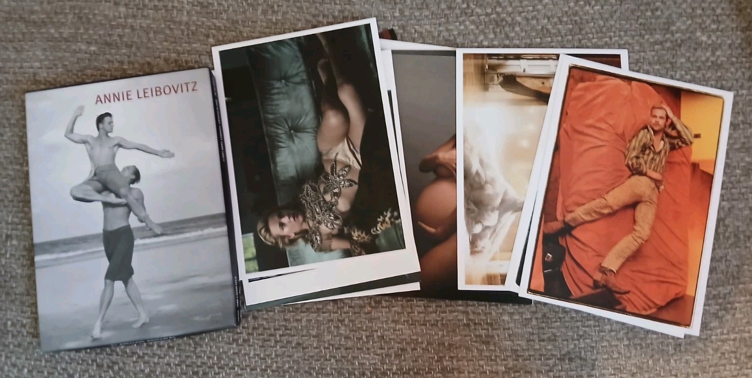 Annie Leibovitz Postcard Box Set 25 Different Cards Fotofolio 2007 VGC